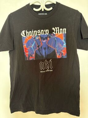 Chainsaw Man Aki Black Graphic Tee